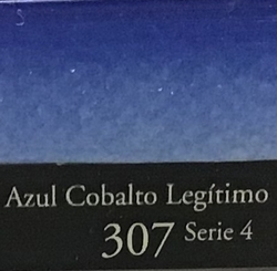 1/2 GODET ACUARELA 'SENNELIER 307' AZUL COBALTO LEGTIMO