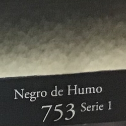 1/2 GODET ACUARELA 'SENNELIER 753' NEGRO DE HUMO