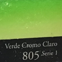 1/2 GODET ACUARELA 'SENNELIER 805' VERDE CROMO CLARO