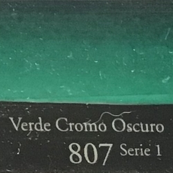 1/2 GODET ACUARELA 'SENNELIER 807' VERDE CROMO OSCURO