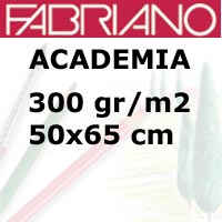 PAPEL DIBUJO FABRIANO ACADEMIA BLANCO 350gr. 50x65 cm.
