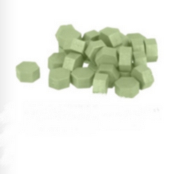 BOLSA 30gr. PERLAS DE CERA PARA LACRE COLOR VERDE CLARO