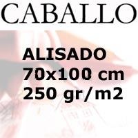 PAPEL DE DIBUJO CABALLO 250gr. ALISADO 70x100 CM.