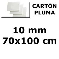 <b>CARTN PLUMA</b> BLANCO 'KAPA' <b>10mm. 70x100 cm.</b>