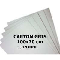 <b>CARTN GRIS</b> 2,0mm. 75x105 cm.