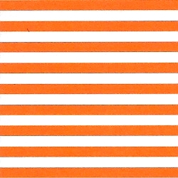 CARTULINA SATINADA SCRAPBOOKING RAYAS NARANJA 50x65 cm.