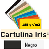 CARTULINA NEGRA 185gr. 50x65 cm