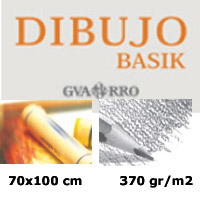 CARTULINA BASIK 370gr. ALISADO 70x100cm.