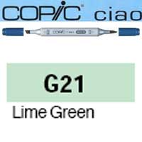 ROTULADOR <b>COPIC CIAO 'G21' LIME GREEN</b>