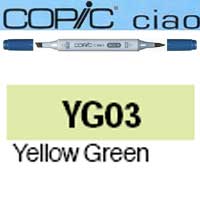 ROTULADOR <b>COPIC CIAO 'YG03' YELLOW GREEN</b>