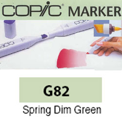 ROTULADOR <b>COPIC MARKER 'G82' SPRING DIM GREEN</b>