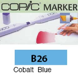 ROTULADOR <b>COPIC MARKER 'B26' COBALT BLUE</b>