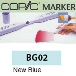 ROTULADOR <b>COPIC MARKER 'BG02' NEW BLUE</b>