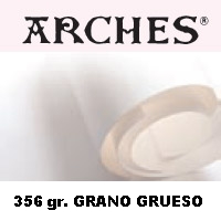 ROLLO ACUARELA ARCHES 356gr. GRANO GRUESO 1,30x9,15 m.